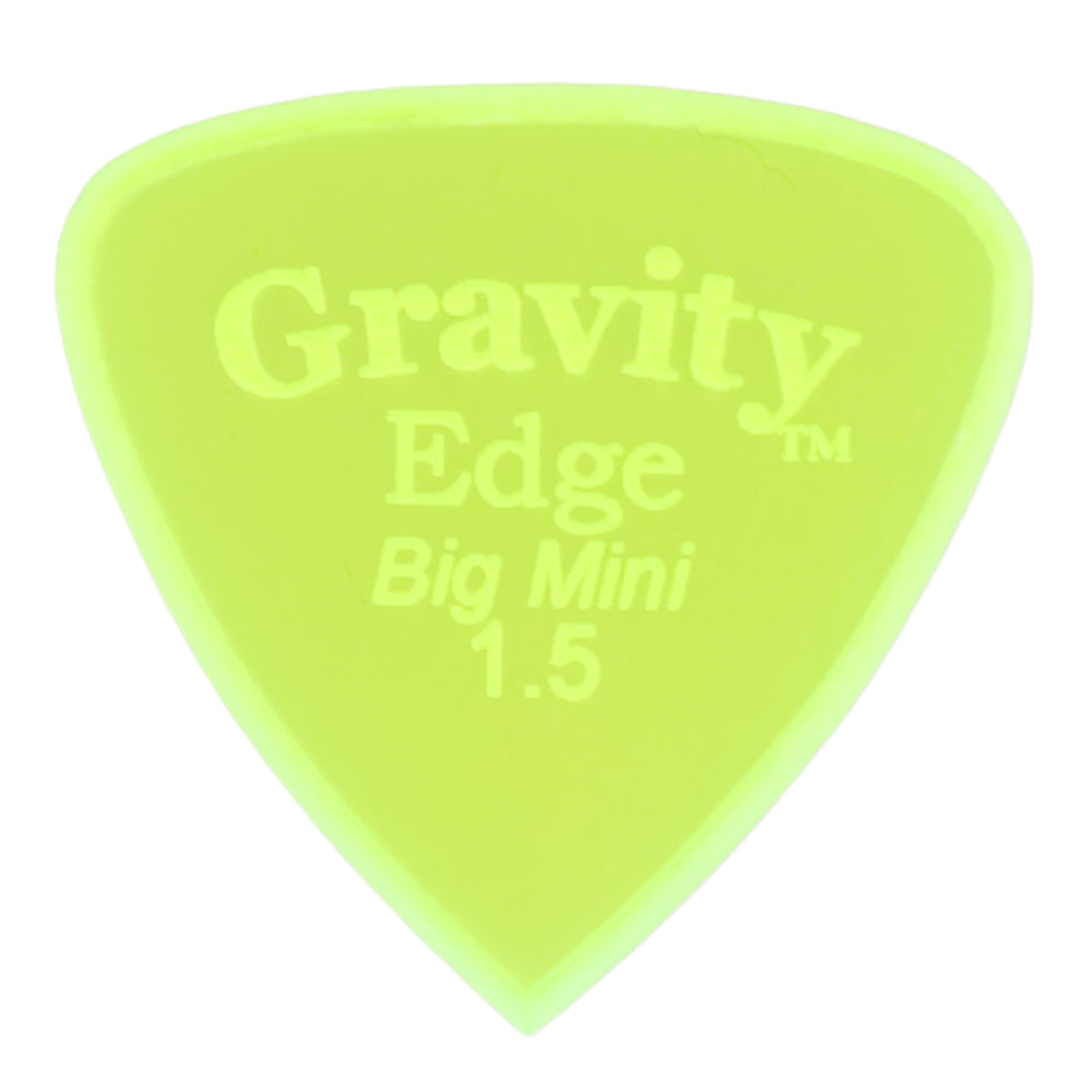 Gravity グラビティEdge big mini ギターピックGEEB15M green 1枚入り