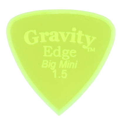 Gravity グラビティEdge big mini ギターピックGEEB15M green 1枚入り