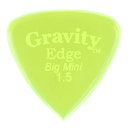 Gravity グラビティEdge big mini ギターピックGEEB15P green 1枚入り