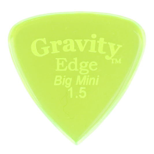 Gravity グラビティEdge big mini ギターピックGEEB15P green 1枚入り