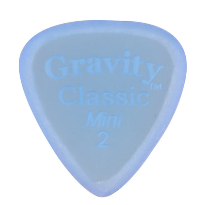 Gravity グラビティClassic Mini ギターピック JAZZ GCLM2M blue 1枚入り