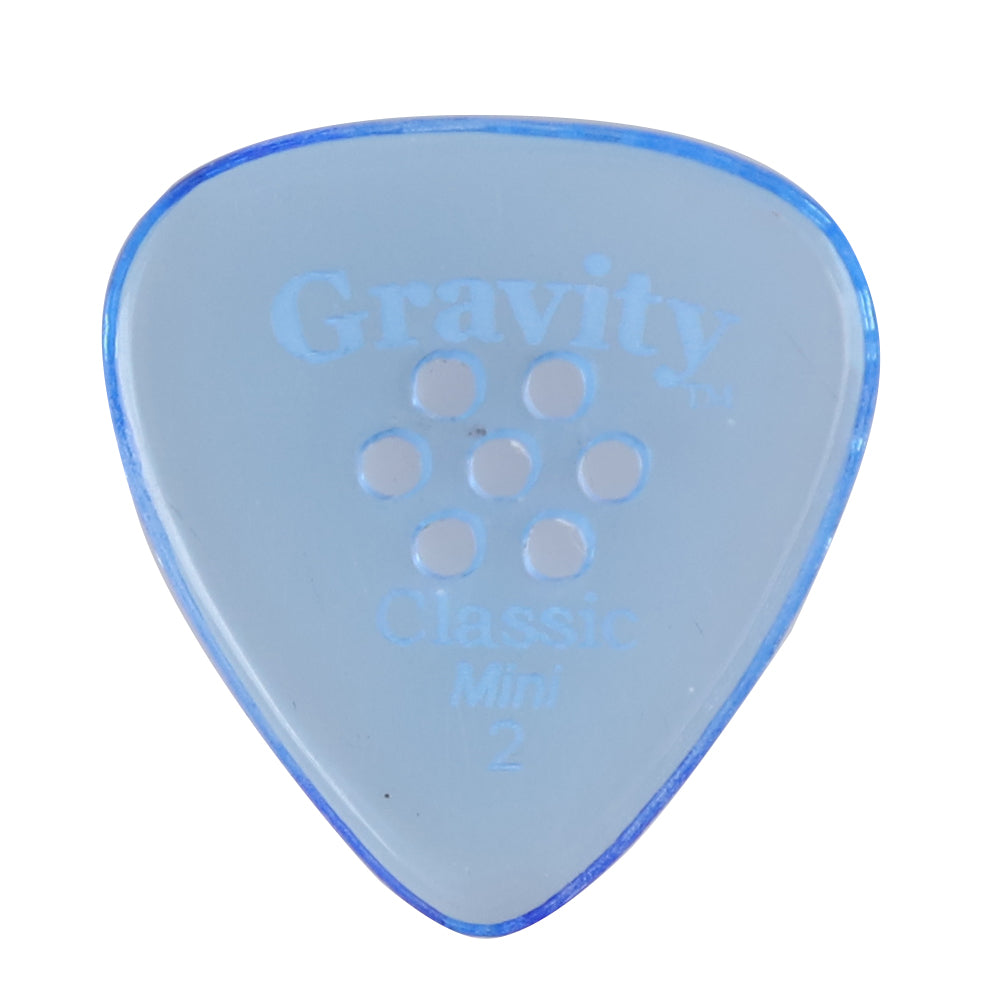 Gravity グラビティClassic Mini ギターピック JAZZ GCLM2PM blue 1枚入り