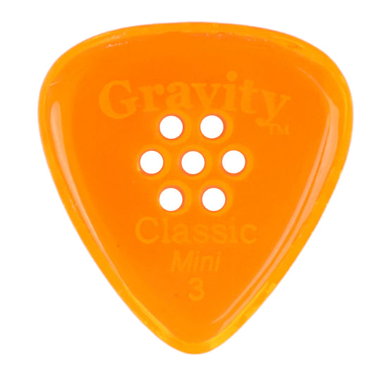 Gravity グラビティClassic Mini ギターピック JAZZ GCLM3PM orange1枚入り