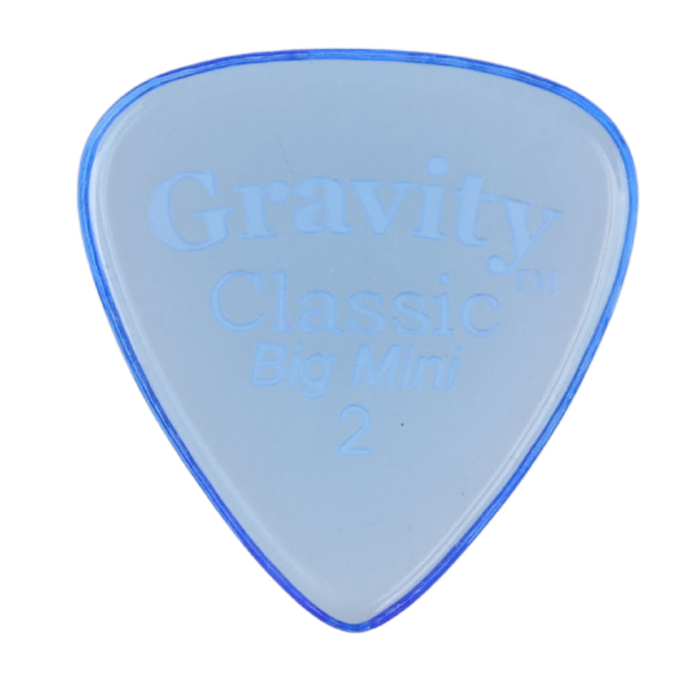 Gravity グラビティClassic big Mini ギターピック GCLB2P blue 1枚入り