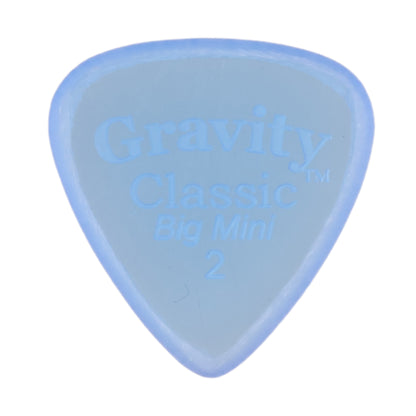 Gravity グラビティClassic big Mini ギターピックGCLB2M blue 1枚入り