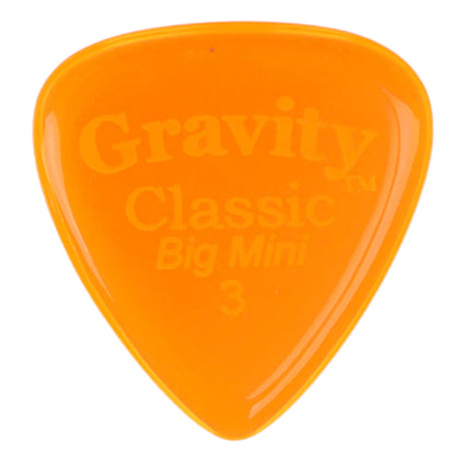 Gravity グラビティClassic big Mini ギターピック GCLB3P orange 1枚入り
