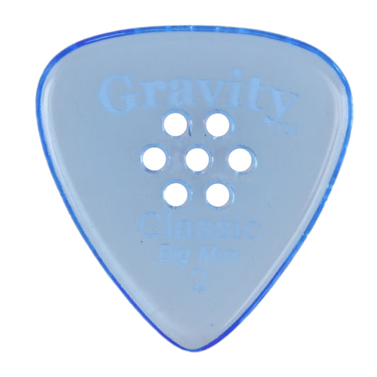 Gravity グラビティClassic big Mini ギターピック GCLB2PM blue 1枚入り