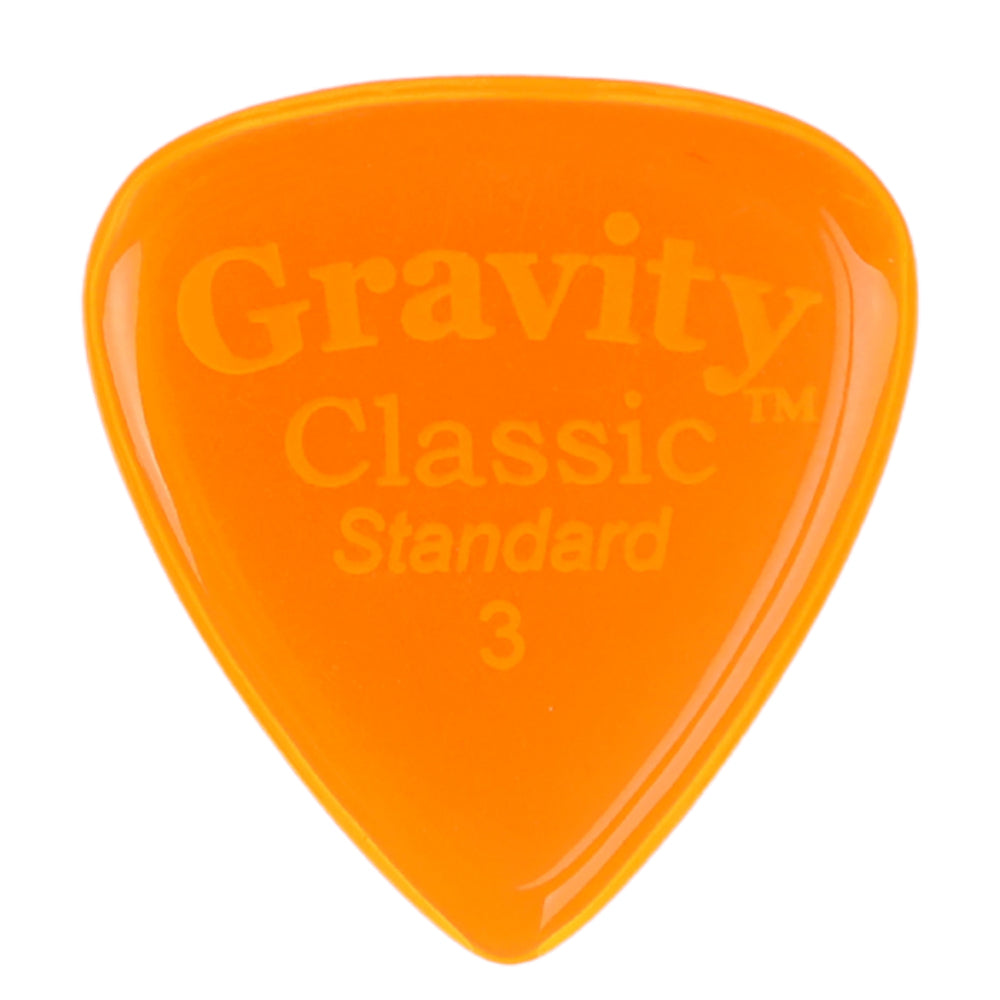 Gravity グラビティClassic Standard ギターピック  GCLS3P orange 1枚入り