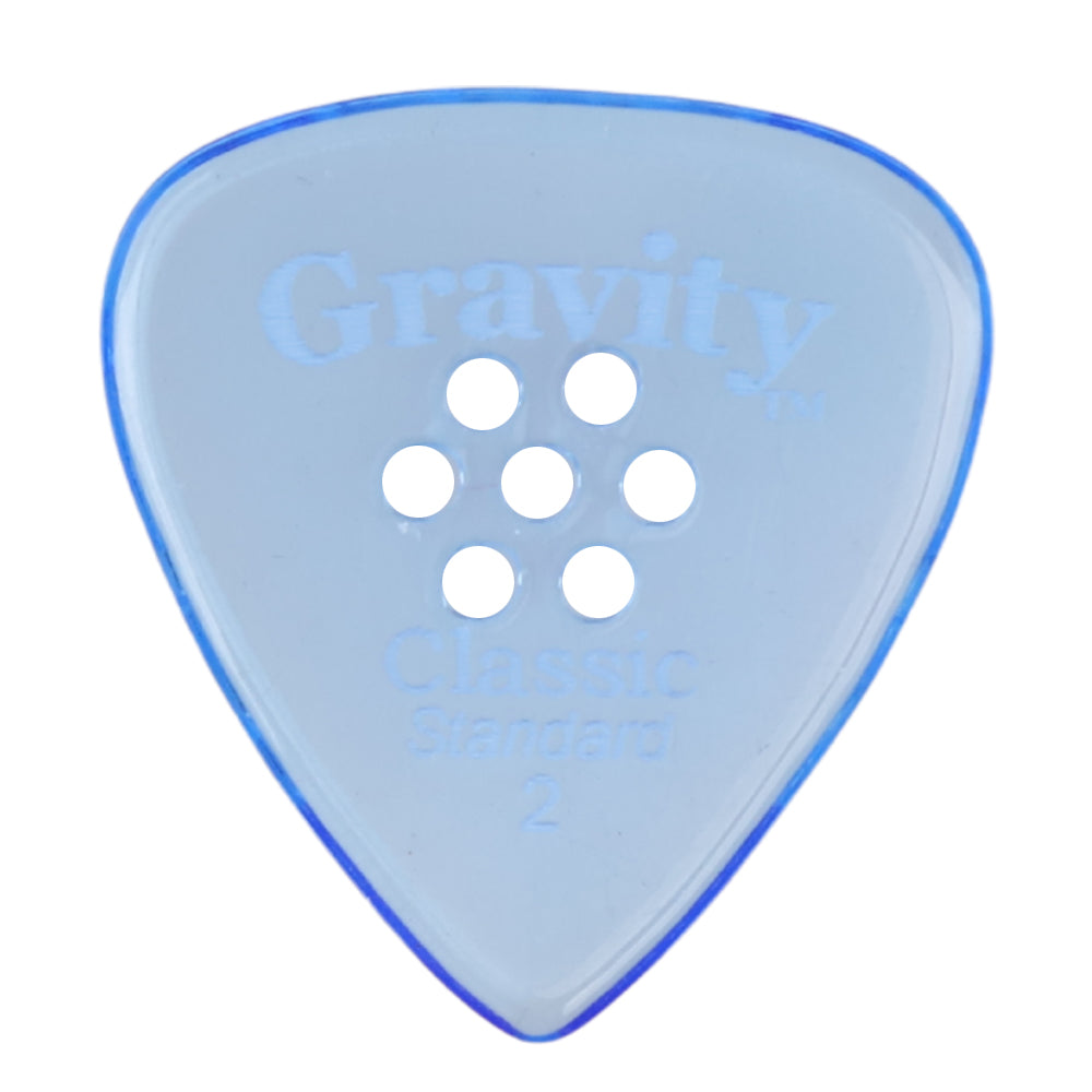 Gravity グラビティClassic Standard ギターピック GCLS2PM blue 1枚入り