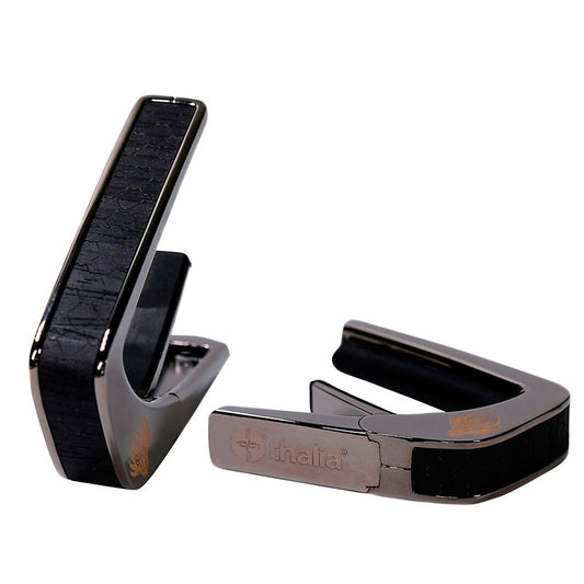 Thalia Capos ギターカポタスト Black Chrome Black Dragon Scales TH-CB202-02【並行輸入】