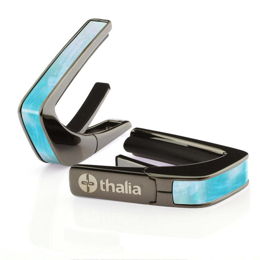 Thalia Capos ギターカポタスト Black Chrome  Azure Seas TH-CB201-25