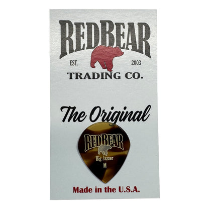 RED BEAR ピック Big Jazzer Medium タートルシェル タートルシェル調