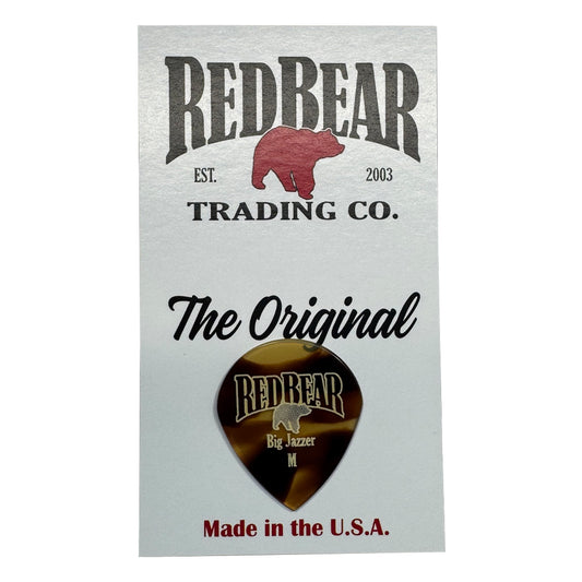 RED BEAR ピック Big Jazzer Medium タートルシェル タートルシェル調