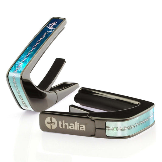 Thalia Capos ギターカポタスト  Black Chrome Finish Fouled Anchor TH-CB201-13