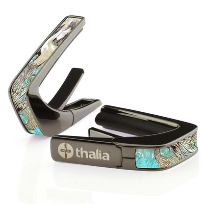 Thalia Capos ギターカポタストBlack Chrome Finish Mermaid TH-CB201-12