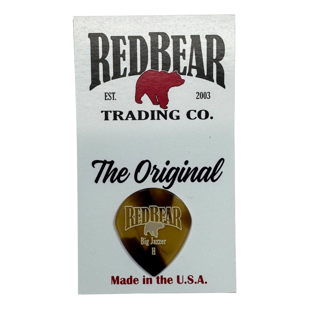 RED BEAR ピック Big Jazzer Heavy  タートルシェル タートルシェル調