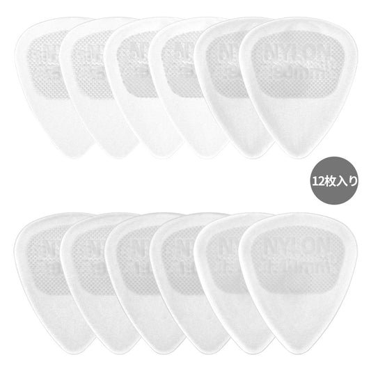 Jim Dunlop  ジム ダンロップ  446R Nylon Glow Standard ギターピック 12枚入り