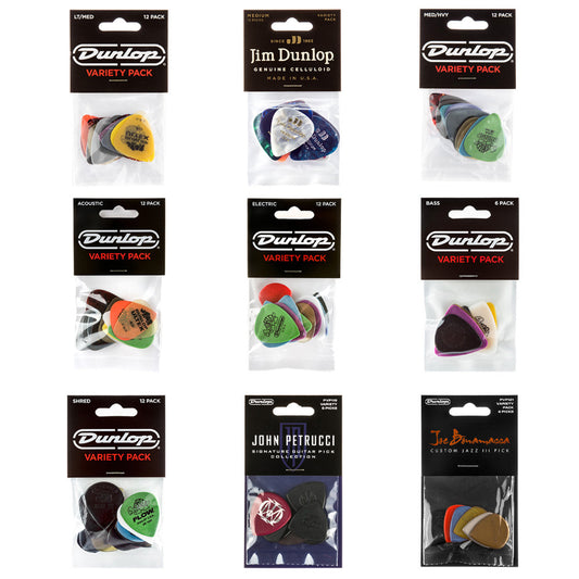 Jim Dunlop ジム ダンロップ ミックスギターピック 6/12枚入り