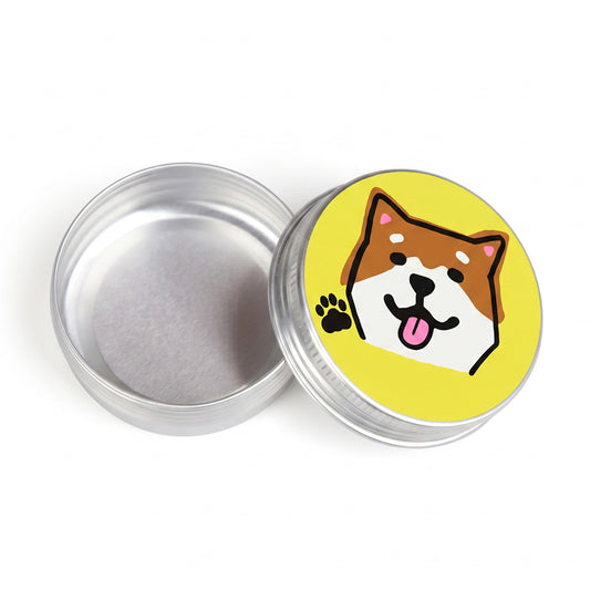 Daiking ギター ピックケース 柴犬 日本製 缶ケース