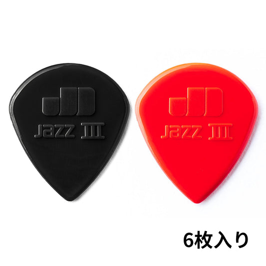 Dunlop ダンロップ ナイロン ジャズタイプ ギターピック 47R3S/N 6枚入り