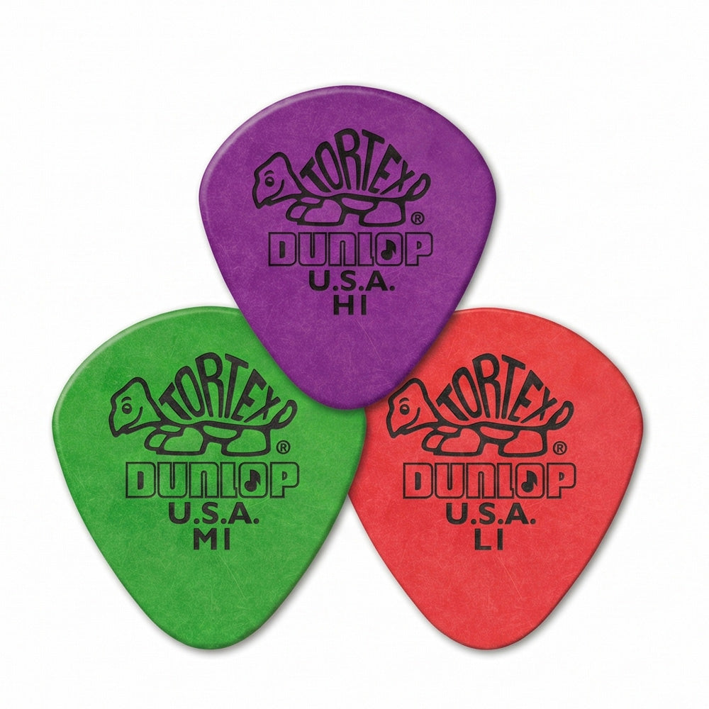 Jim Dunlop TORTEX JAZZ I ギターピック 472-◯◯ 3枚入り