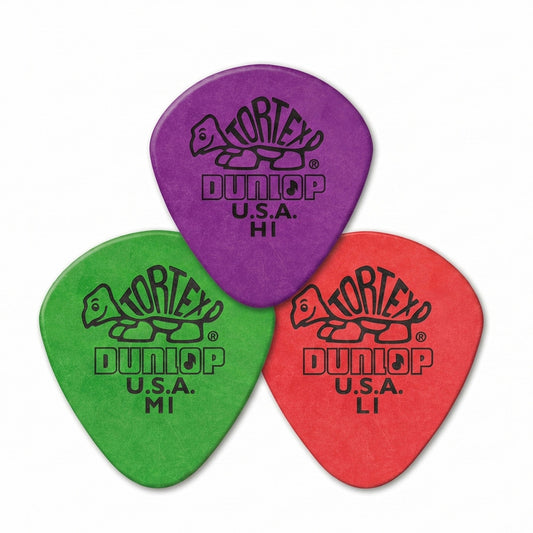 Jim Dunlop TORTEX JAZZ I ギターピック 472-◯◯ 3枚入り