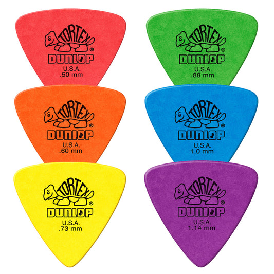 Jim Dunlop TORTEX TRIANGLE ギターピック 431-◯◯ 3枚入り
