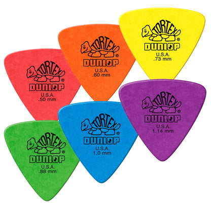 Jim Dunlop TORTEX TRIANGLE ギターピック 431-◯◯ 12枚入り