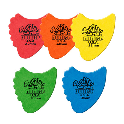 Jim Dunlop TORTEX FIN ギターピック フィンタイプ 414-◯◯ 1枚入り