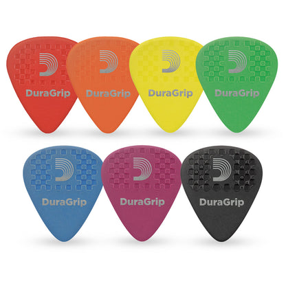 D'Addario DuraGrip ピック ティアドロップ 1枚入り