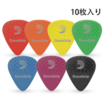D'Addario DuraGrip ピック ティアドロップ 10枚入り