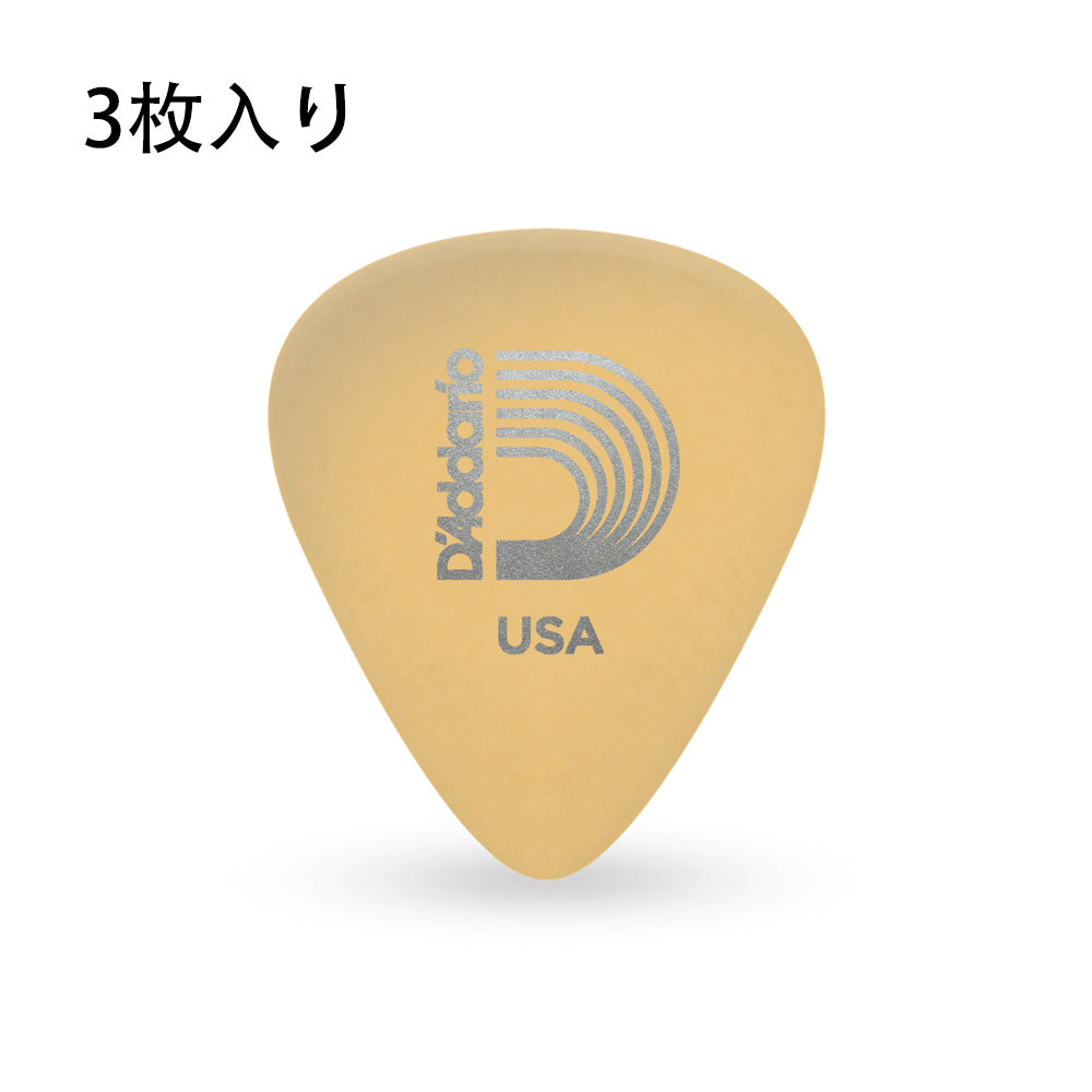 D'Addario Cortex ギターピック ティアドロップ Ultem製 3枚入り