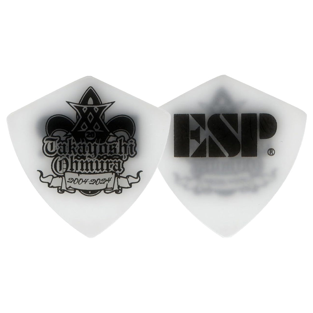 ESP ギターピック 大村孝佳Takayoshi Dhmura アーティストモデル   0.8mm  PA-TO08