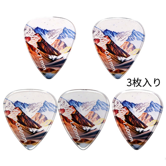 Alice アリス AWR-HR 幻夢シリーズ 遠山 ギターピック 3枚入り