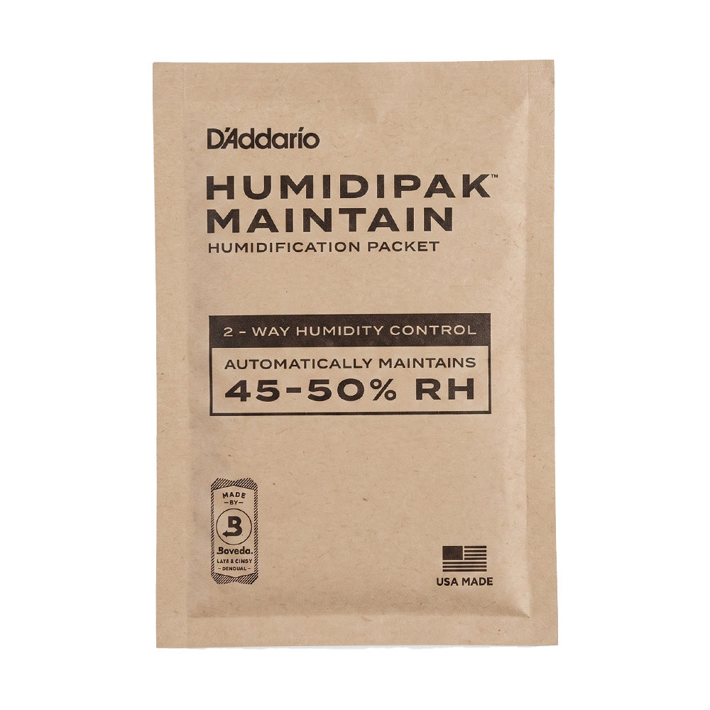D'Addario Humidipak Maintain PW-HPRP-24 ギター用湿度コントロールパック 小分け販売 1枚 2枚 3枚 6枚
