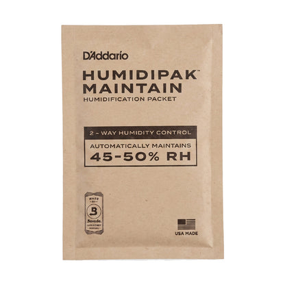 D'Addario Humidipak Maintain PW-HPRP-24 ギター用湿度コントロールパック 小分け販売 1枚 2枚 3枚 6枚
