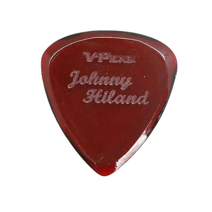 V-Picks JHPO ギターピック ジョニー・ヒランド サイン入り ルビーレッドセミトランスペアレント 2.75mm 1枚入り