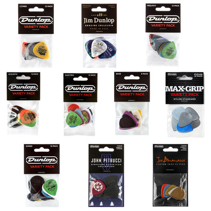 Jim Dunlop PVP449 Max-Grip ピック 12枚セット