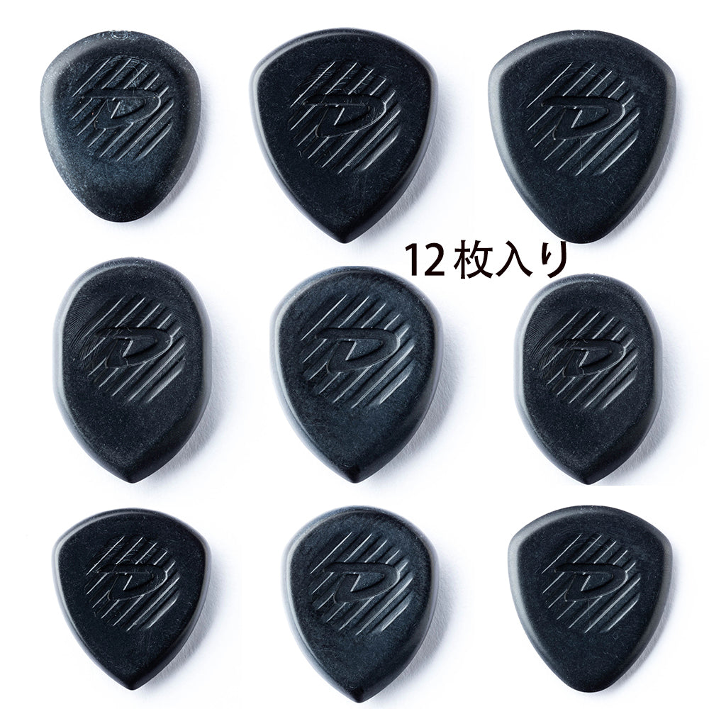 Jim Dunlop Primetone™ Jazz ポリカーボネート ピック3.0mm / 5.0mm 9形状 12枚入り