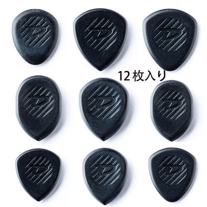 Jim Dunlop Primetone™ Jazz ポリカーボネート ピック3.0mm / 5.0mm 9形状 12枚入り