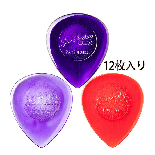 Jim Dunlop BIG STUBBY 475R ギターピック 12枚入り
