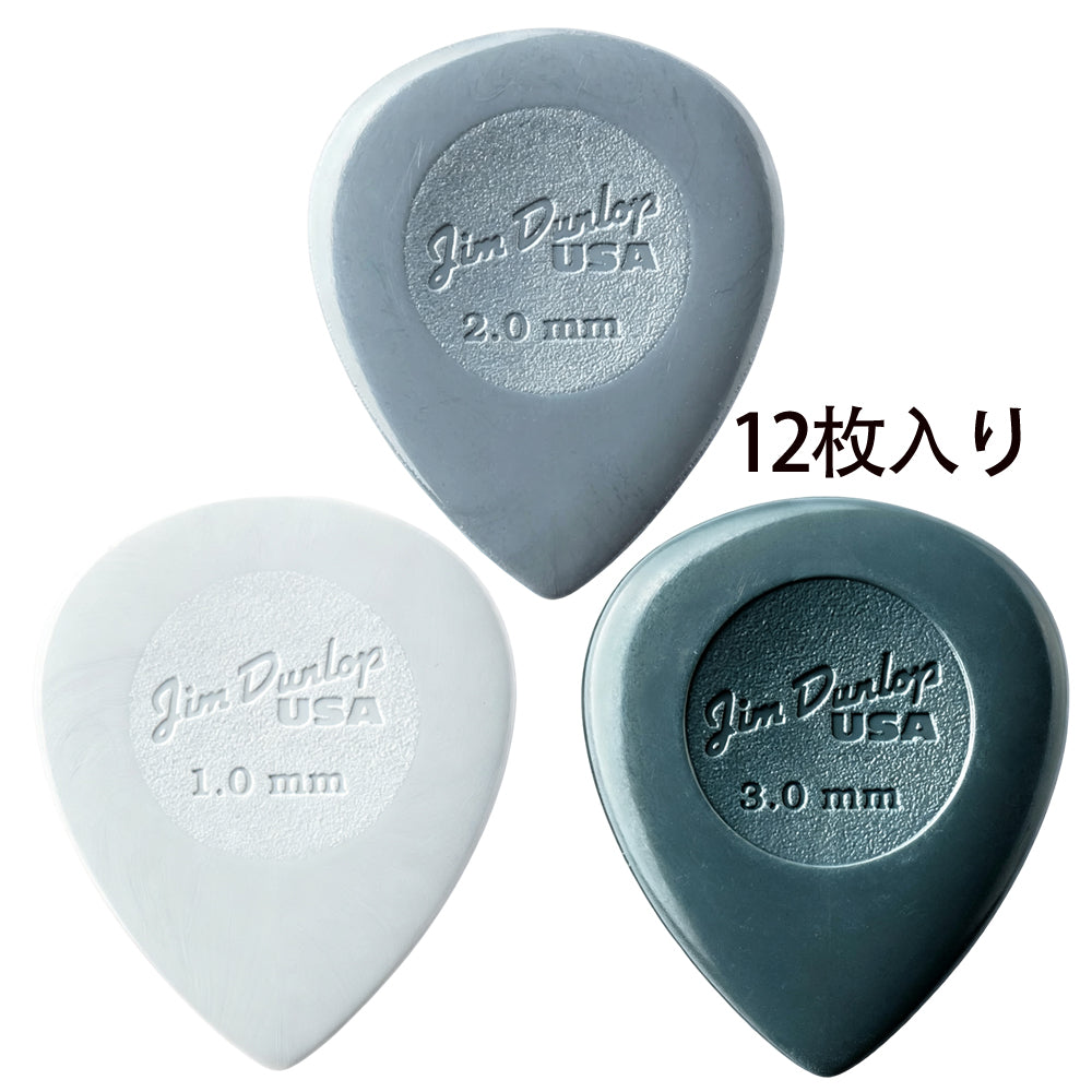 Jim Dunlop BIG STUBBY NYLON PICK 445  ギターピック 12枚入り