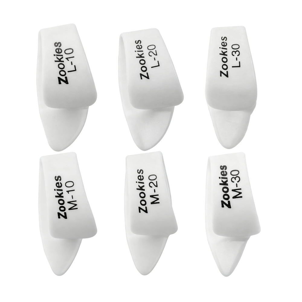 Jim Dunlop Zookies™ サムピック 10° / 20° / 30° Medium/Large 1枚入り