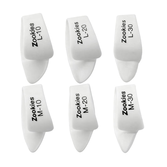 Jim Dunlop Zookies™ サムピック 10° / 20° / 30° Medium/Large 1枚入り