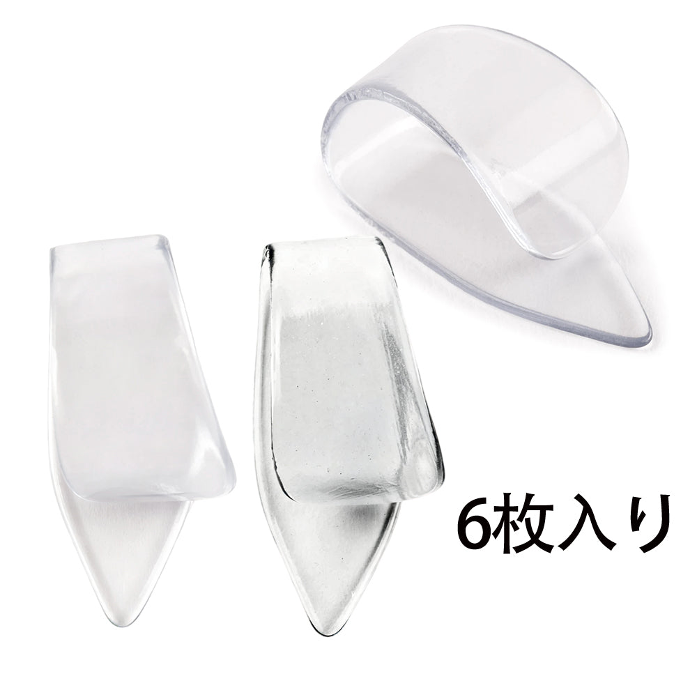 Jim Dunlop Clear Thumbpicks 9035R / 9036R クリア サムピック M/L 6枚入り