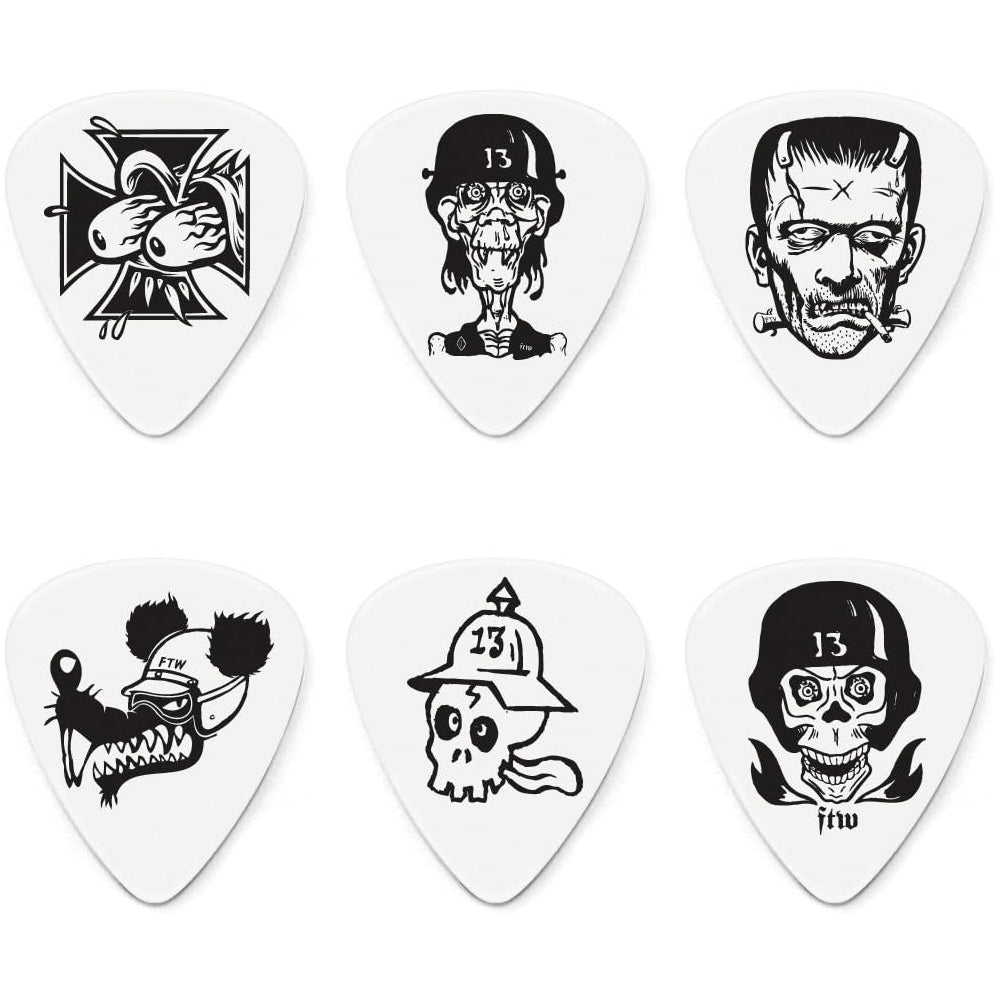JIM Dunlop KOZIK Series 2 ギターピックBL113P Frank Kozik 6枚セット