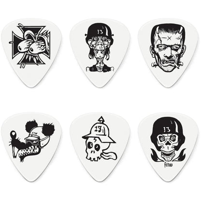 JIM Dunlop KOZIK Series 2 ギターピックBL113P Frank Kozik 6枚セット