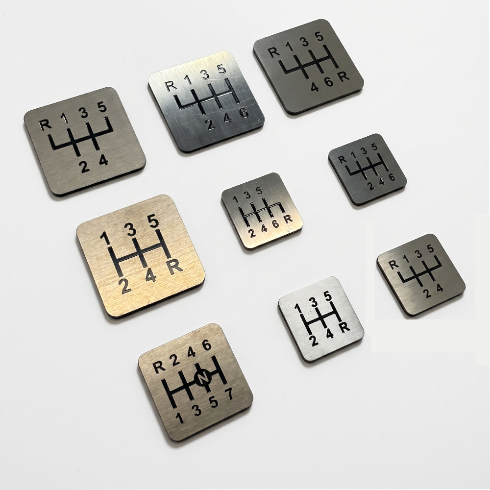 GK FACTORY シフトパターンプレート 5MT/6MT/7MT 対応 ステンレス製