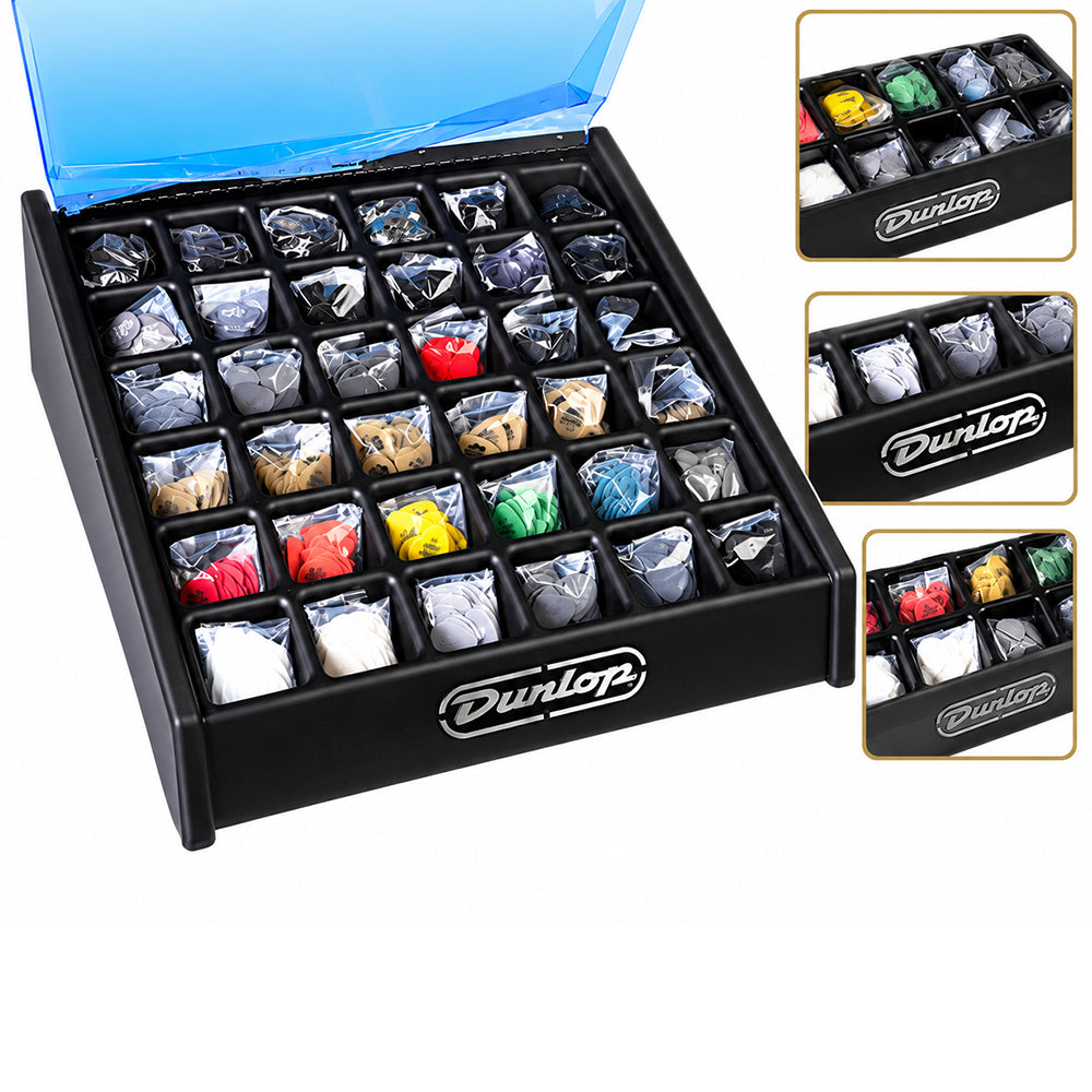 JIM Dunlop CP36 ピックディスプレイケース 1208枚入り 36マス 3色展開