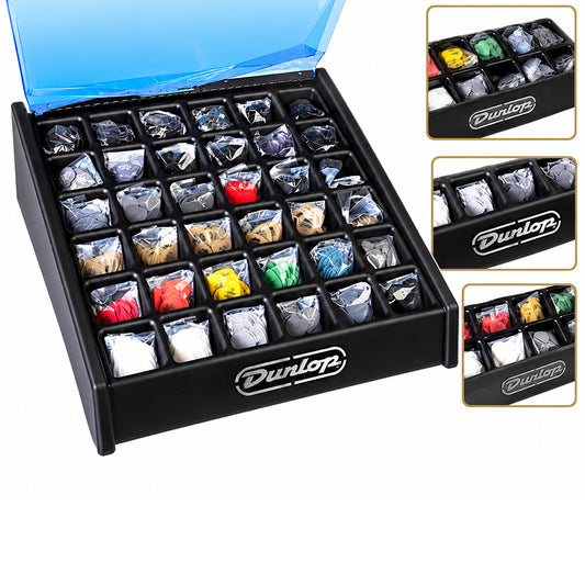 JIM Dunlop CP36 ピックディスプレイケース 1208枚入り 36マス 3色展開